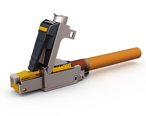 preLink® RJ45 Steckermodul, Kat.6A ISO/IEC, ohne Kabelabschluss
