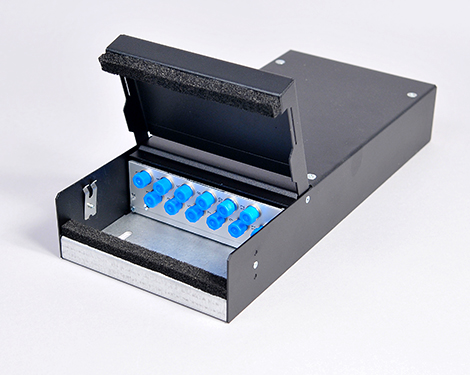 Consolidation Box, Stahl, 2 x FCPC, 50/125µm OM4