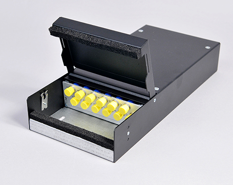 Consolidation Box, Stahl, 6 x FCPC, 9/125µm