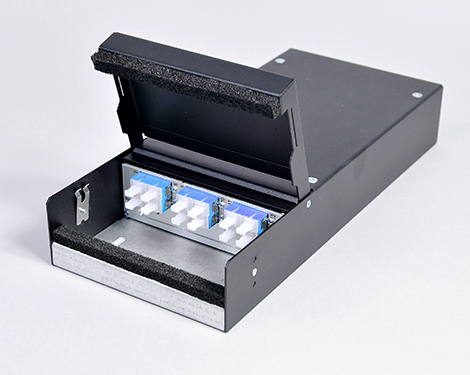 Consolidation Box, Stahl, 12 x SCPC, 9/125µm (6xSCPC duplex)