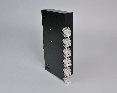 DIN Gehäuse, Alu, 4 x LCPC, OM1 (2xLCPC duplex)