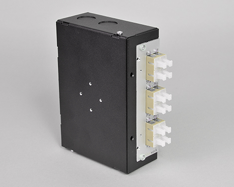 Hutschienen Box, Stahl, 12 x SCPC, OM1 (6xSCPC duplex)
