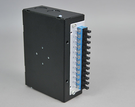 Hutschienen Box, Stahl, 12 x SCPC, SM