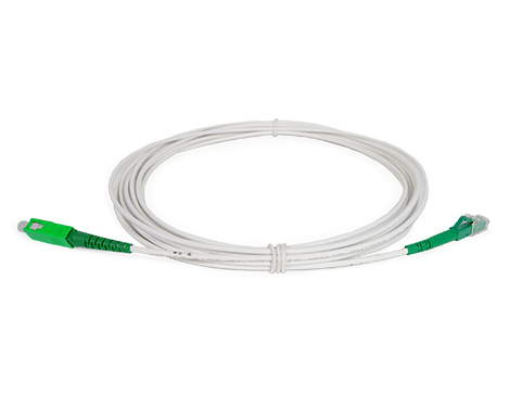 Simplex Patchkabel, 2.7mm, LCAPC-SCAPC, 9/125µm, 20.0m, stahlarmiert