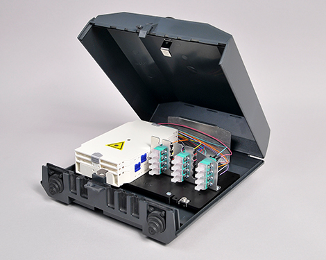 Venus-Box ohne Schloss, 6 x LCPC, 50/125µm OM3 (3xLCPC duplex)