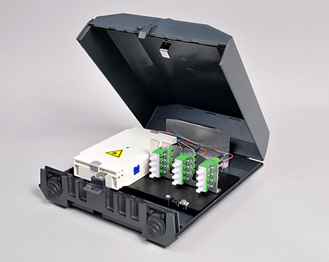 Venus-Box ohne Schloss, 12 x SCAPC, 9/125µm