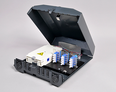 Venus-Box ohne Schloss, 6 x SCPC, 9/125µm