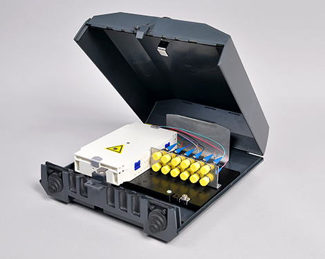 Venus-Box ohne Schloss, 6 x FCPC, 9/125µm