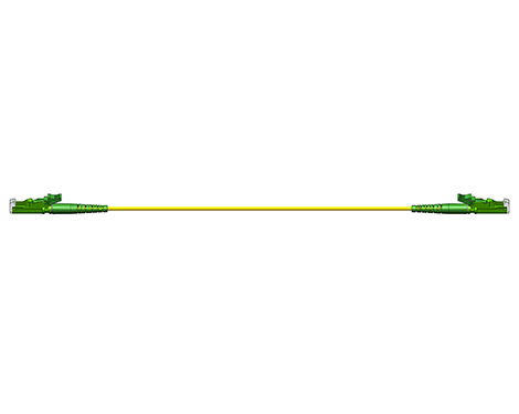 Simplex Patchkabel, 2.0mm E2000APC-E2000APC, 9/125µm, 1.0m