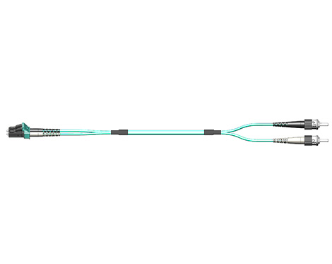 Fig.0 Patchkabel, 2.0mm, LCPC-STPC, 50/125µm OM3, 3.0m