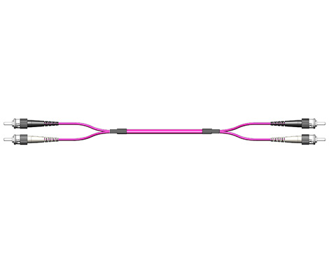 Fig.0 Patchkabel, 2.0mm, STPC-STPC, 50/125µm OM4, 10.0m