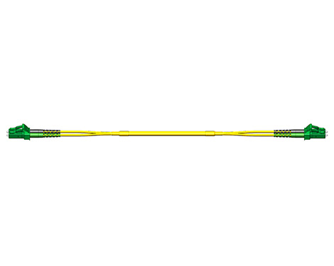 Fig.0 Patchkabel, 2.0mm, LCAPC-LCAPC, 9/125µm, 0.5m
