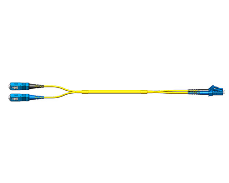 Fig.0 Patchkabel, 2.0mm, LCPC-SCPC, 9/125µm, 10.0m