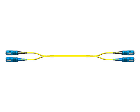 Fig.0 Patchkabel, 2.0mm, SCPC-SCPC, 9/125µm, 10.0m