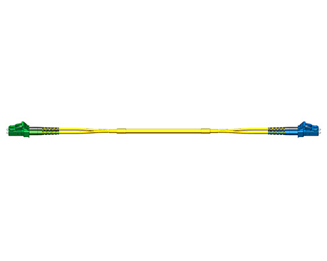 Fig.0 Patchkabel, 2.0mm, LCAPC-LCPC, 9/125µm, 7.5m