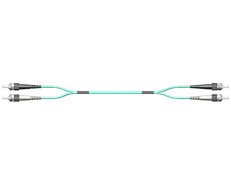 Fig.8 Patchkabel, 2.0mm, STPC-STPC, 50/125µm OM3, 2.0m