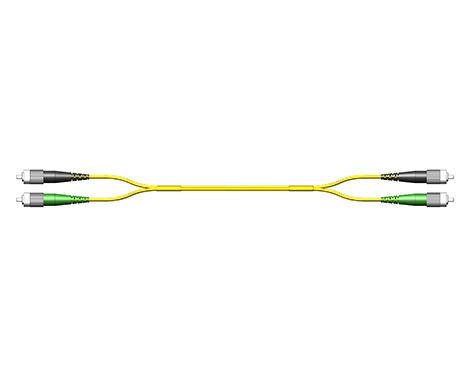 Fig.8 Patchkabel, 2.0mm, FCAPC-FCAPC, 9/125µm, 10.0m