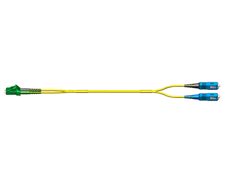 Fig.8 Patchkabel, 2.0mm, LCAPC-SCPC, 9/125µm, 1.0m