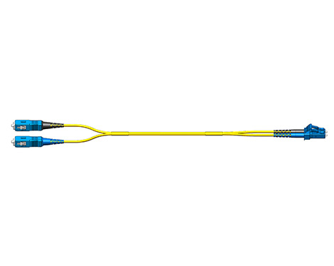 Fig.8 Patchkabel, 2.0mm, LCPC-SCPC, 9/125µm, 2.0m