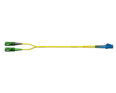 Fig.8 Patchkabel, 2.0mm, LCPC-SCAPC, 9/125µm, 3.0m