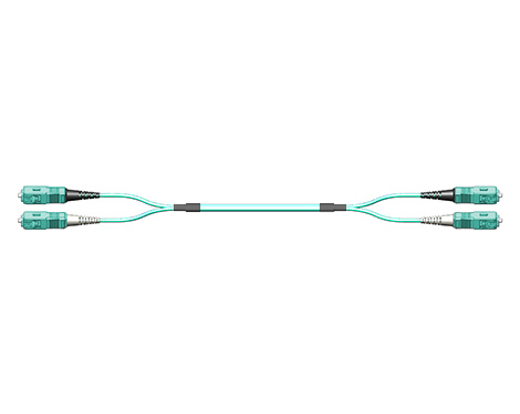 Fig.0 Patchkabel, 2.0mm, SCPC-SCPC, 50/125µm OM3, 1.5m
