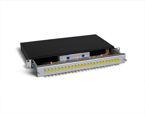 KEV 1HE Aluminium, 8 x FCPC, 9/125µm