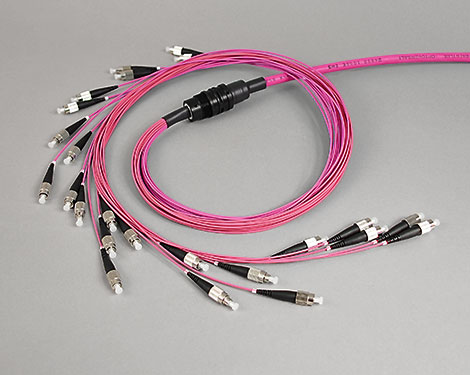 Kabelaufteiler, 4 x FCPC, 50/125µm OM4