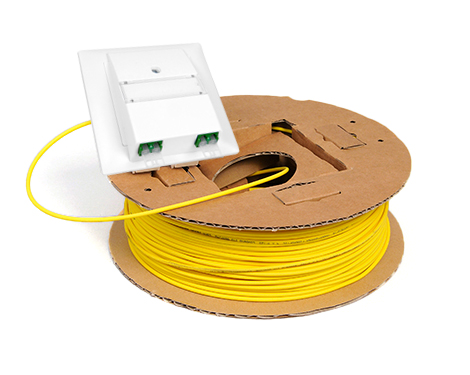 FTTH Kartonspule, UP, 2 x LCAPC, 20.0m