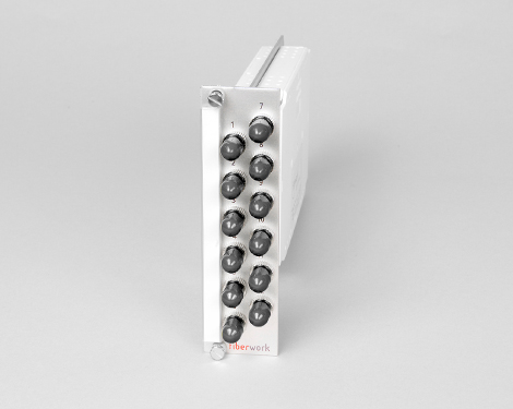 Einschubmodul 7TE, 4 x STPC, 62.5/125µm OM1