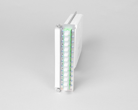 Einschubmodul 7TE, 8 x SCAPC, 9/125µm