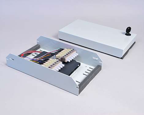 AP-Box, Flach, 2 x SCPC, 62.5/125µm OM1