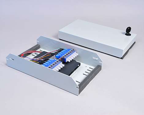 AP-Box, Flach, 8 x SCPC, 9/125µm