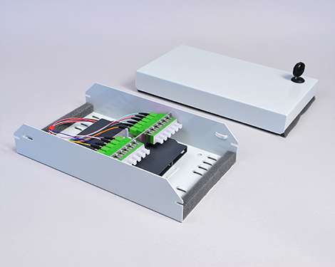 AP-Box, Flach, 4 x SCAPC, 9/125µm