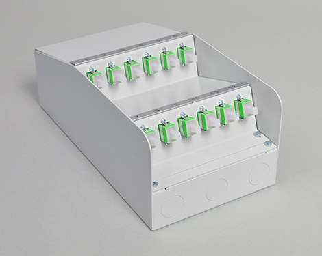AP-Box Stahl, 2 x SCAPC, 9/125µm