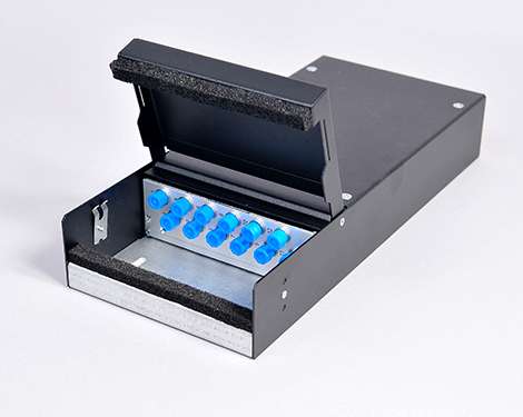 Consolidation Box, Stahl, 2 x FCPC, 50/125µm OM4