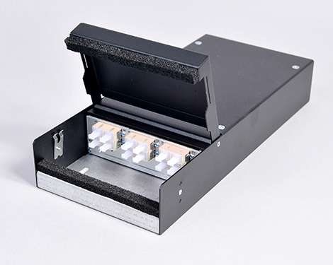 Consolidation Box, Stahl, 12 x SCPC, 62.5/125µm OM1 (6xSCPC duplex)