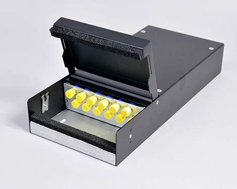 Consolidation Box, Stahl, 2 x FCAPC, 9/125µm