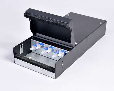 Consolidation Box, Stahl, 2 x LCPC, 9/125µm (1xLCPC duplex)