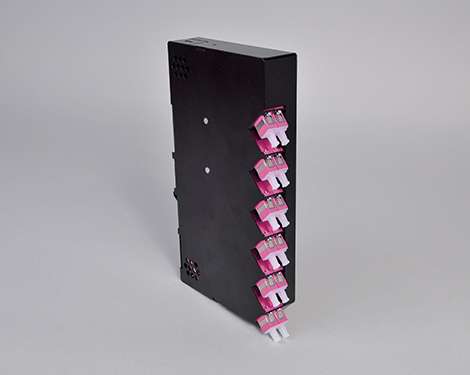DIN Gehäuse, Alu, 12 x SCPC, OM4