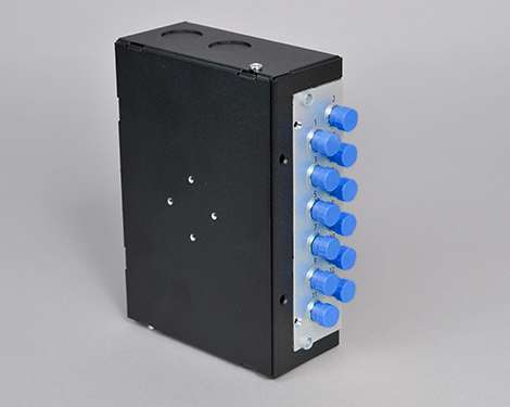 Hutschienen Box, Stahl, 12 x FCPC, OM3