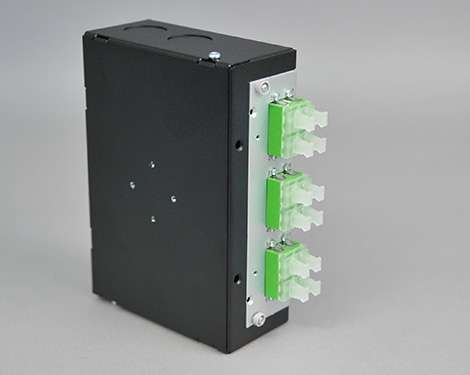 Hutschienen Box, Stahl, 24 x LCAPC, SM (6xLCAPC quad)