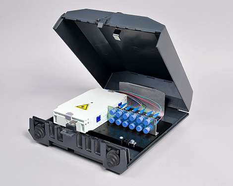Venus-Box ohne Schloss, 6 x FCPC, 50/125µm OM4