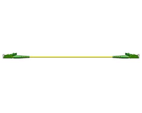 Simplex Patchkabel, 2.0mm E2000APC-E2000APC, 9/125µm, 0.5m