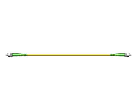 Simplex Patchkabel, 2.0mm, FCAPC-FCAPC, 9/125µm, 2.0m