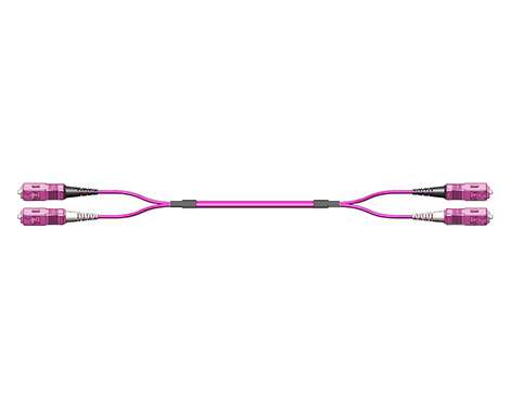 Fig.0 Patchkabel, 2.0mm, SCPC-SCPC, 50/125µm OM4, 7.5m