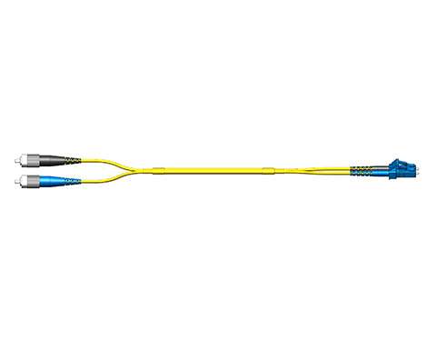 Fig.0 Patchkabel, 2.0mm, LCPC-FCPC, 9/125µm, 7.5m
