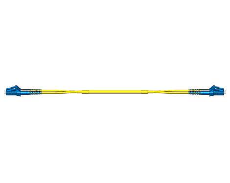 Fig.0 Patchkabel, 2.0mm, LCPC-LCPC, 9/125µm, 0.5m