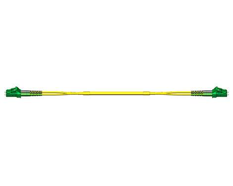 Fig.0 Patchkabel, 2.0mm, LCAPC-LCAPC, 9/125µm, 0.5m