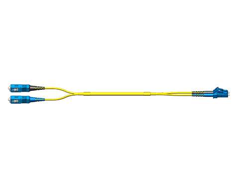 Fig.0 Patchkabel, 2.0mm, LCPC-SCPC, 9/125µm, 1.0m