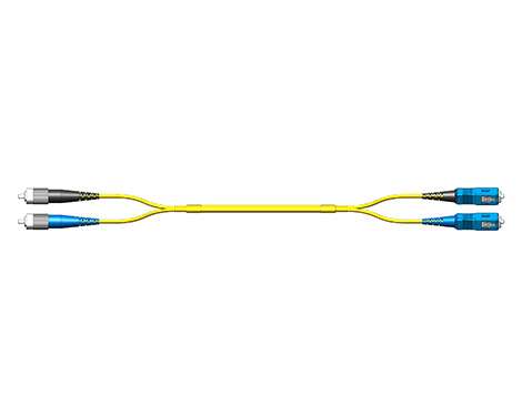 Fig.0 Patchkabel, 2.0mm, SCPC-FCPC, 9/125µm, 1.5m